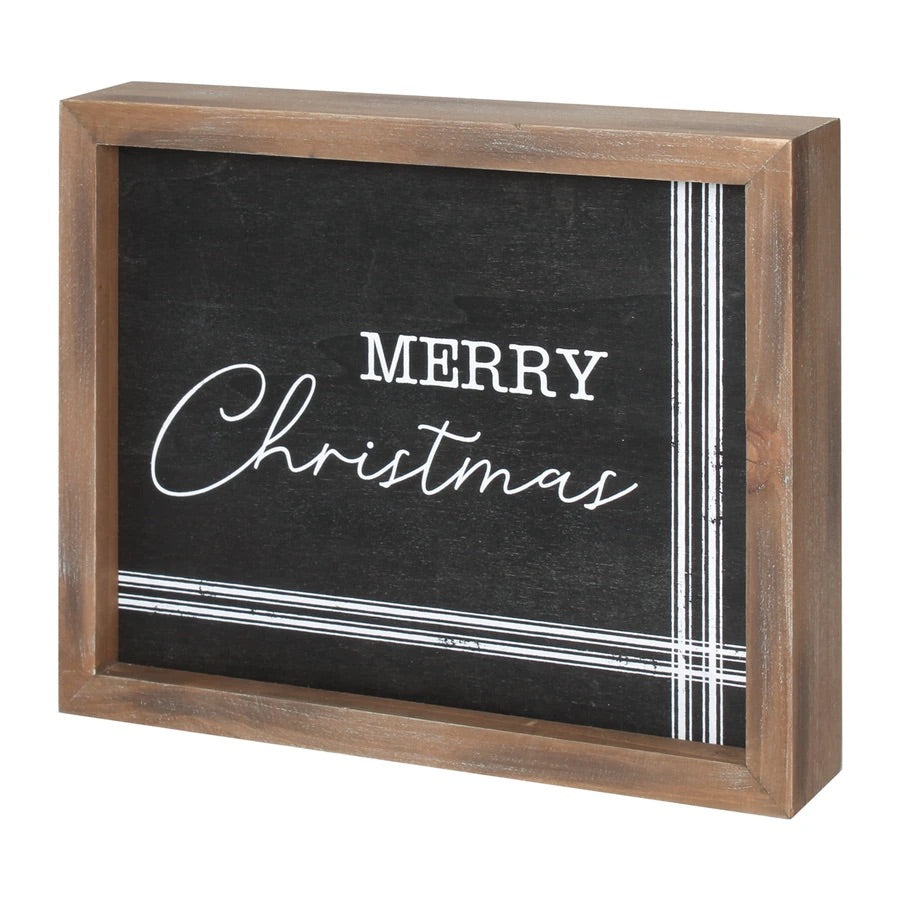 Merry Christmas Framed Sign