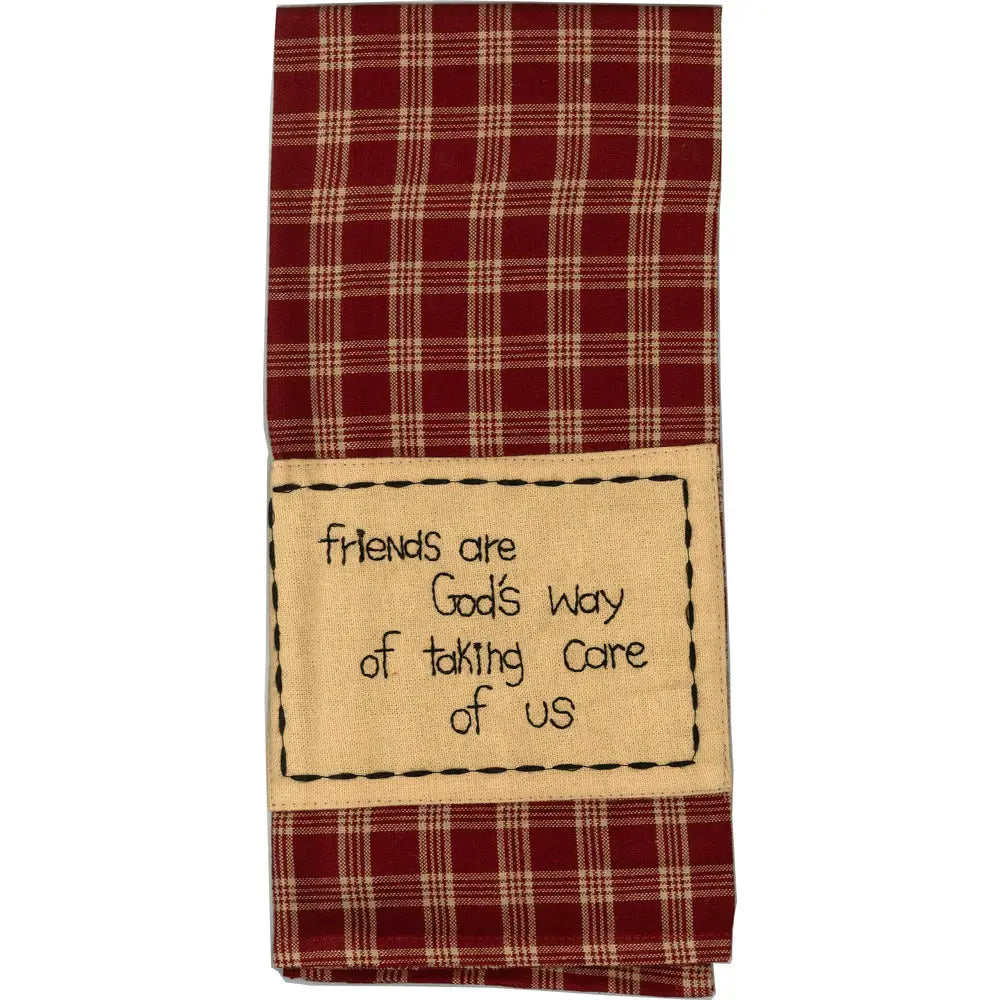 Friends Are God’s Way Towel
