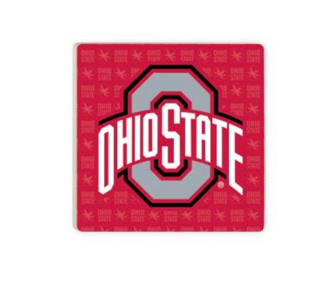 Ohio State Color Logo Coaster