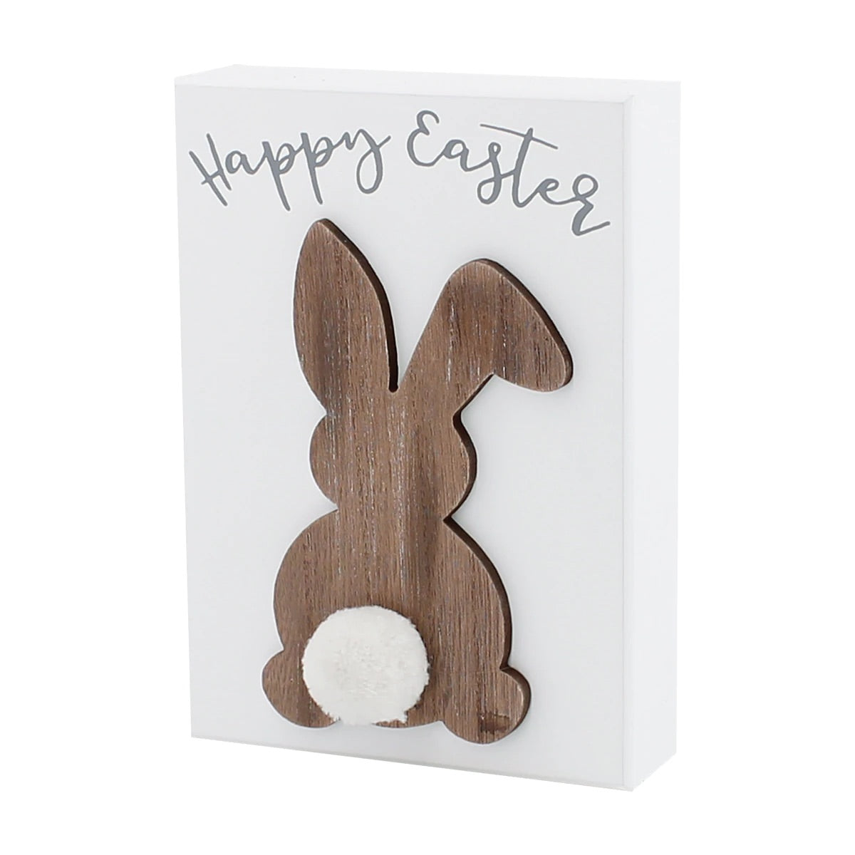 Happy Easter Pom Box Sign