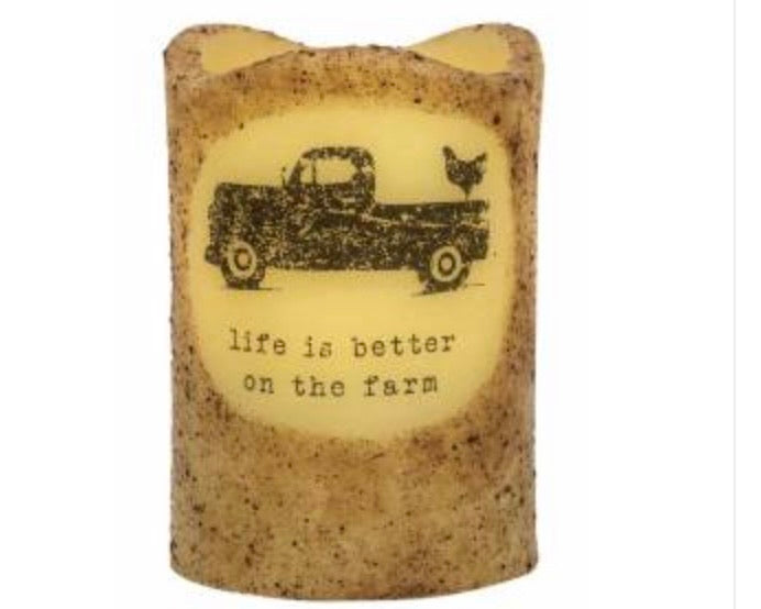 Better on the Farm Truck Timer Pillar