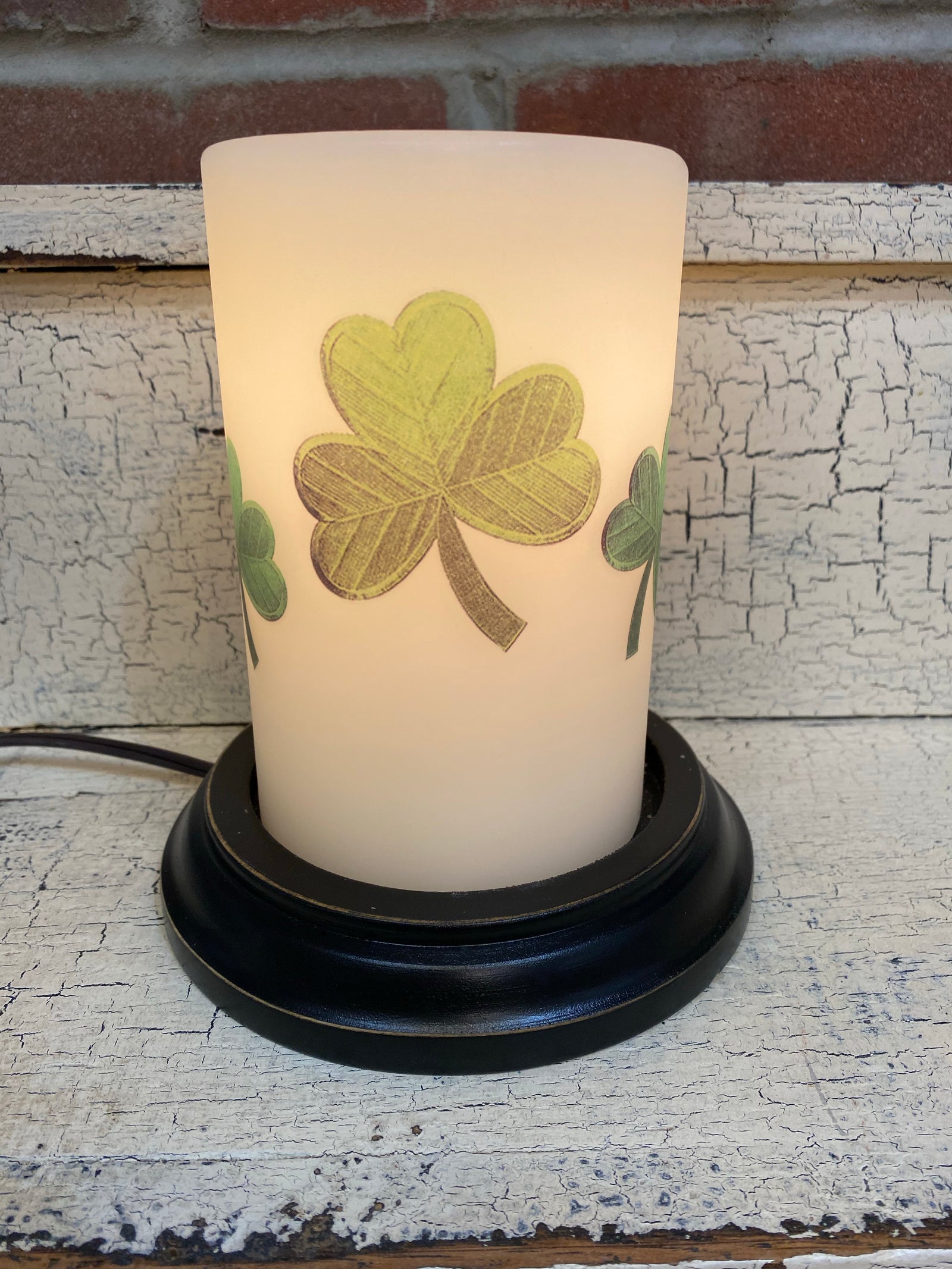 Shamrock Cluster Candle Sleeve