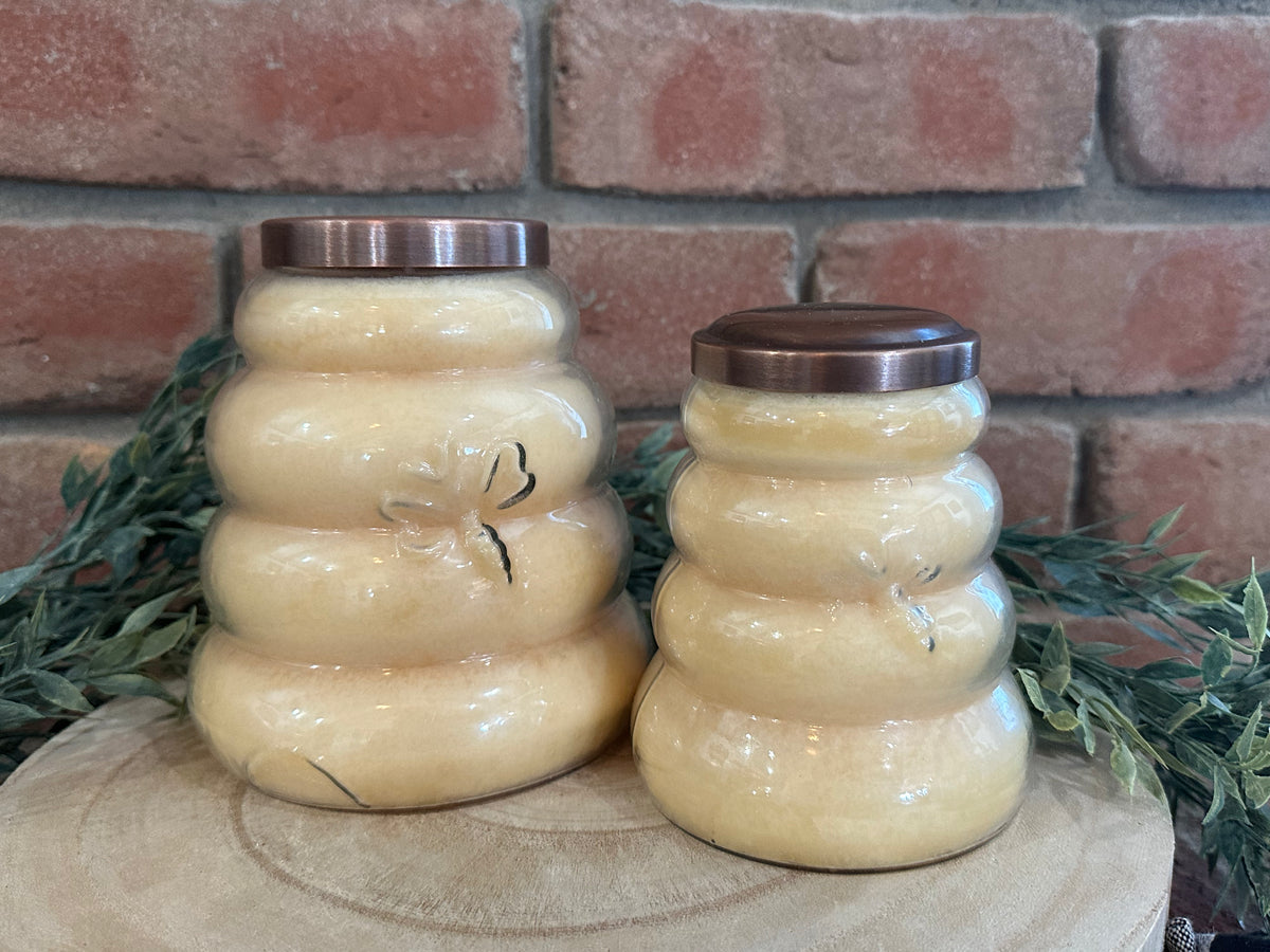 Honey Butter Beehive Candles - 2 Sizes