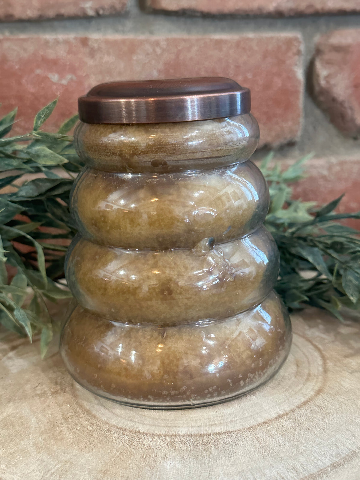 Honey Praline Clusters Beehive Candles - 2 Sizes