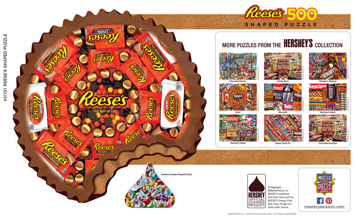 Hershey Shaped Reese’s 500 Piece Puzzle