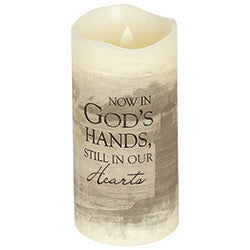 God’s Hands Everlasting Glow Candle