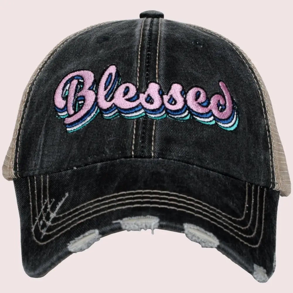 Blessed Layered Trucker Hat