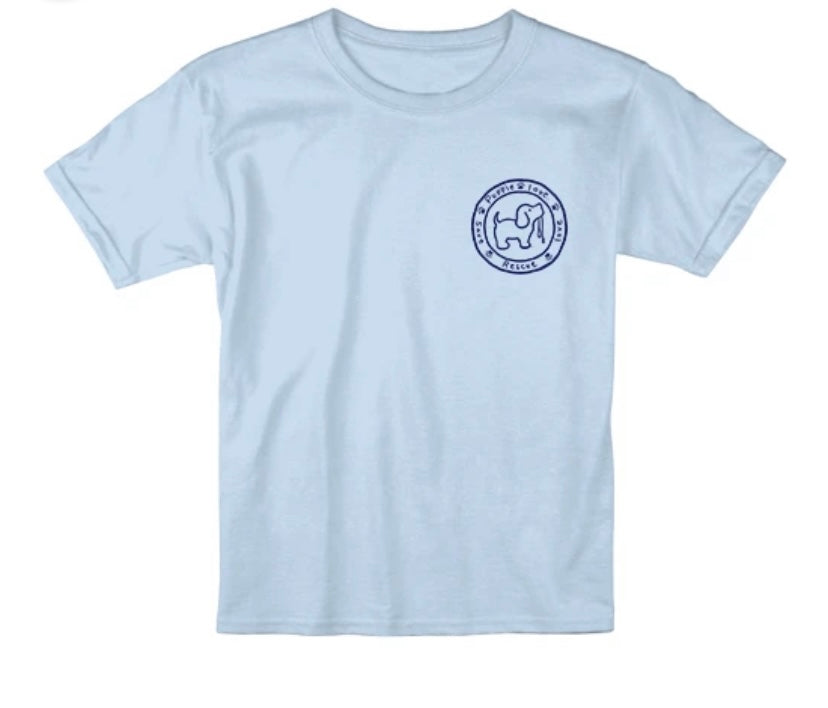 Puppie Love Youth Sunflower Pup Tee