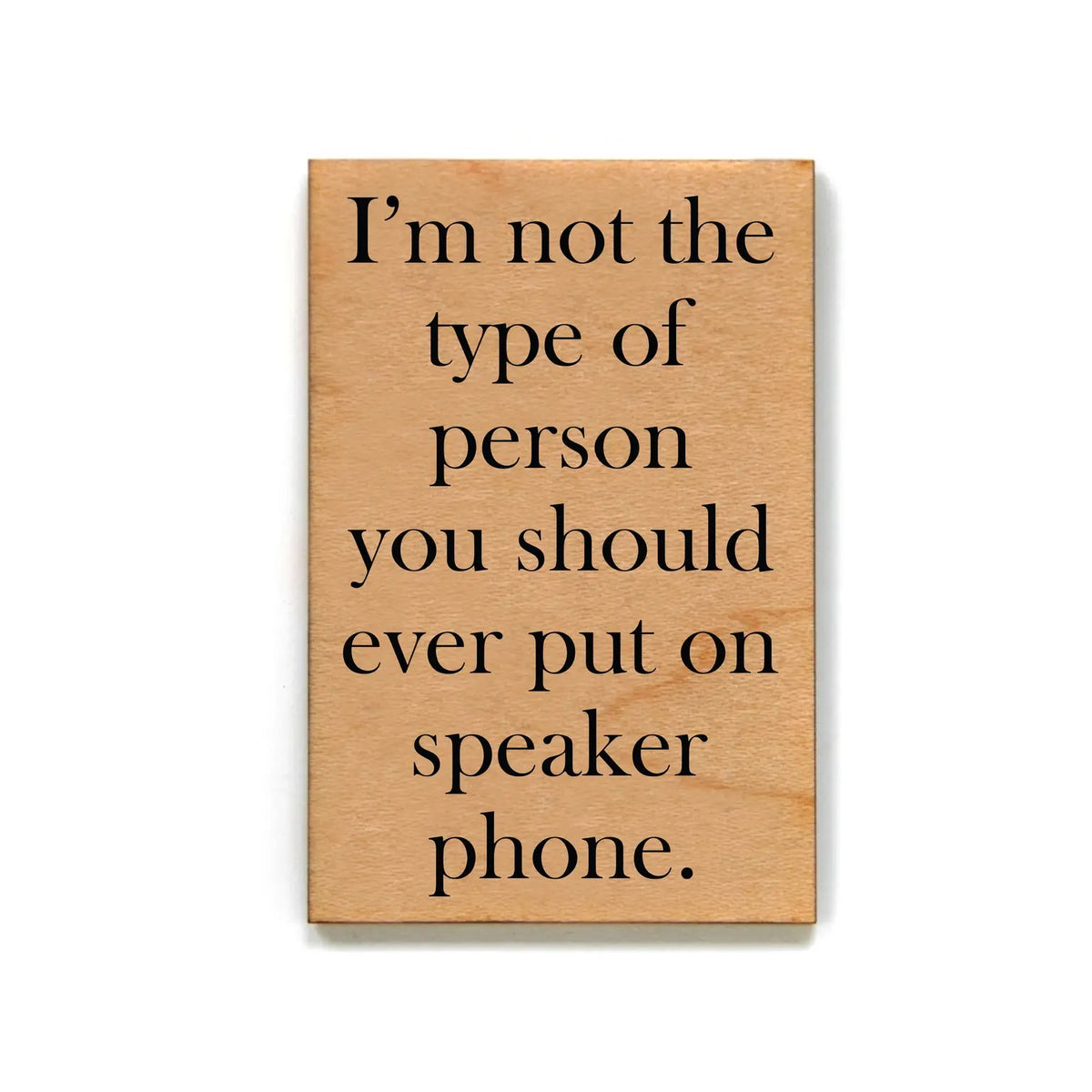 Type of Person Magnet