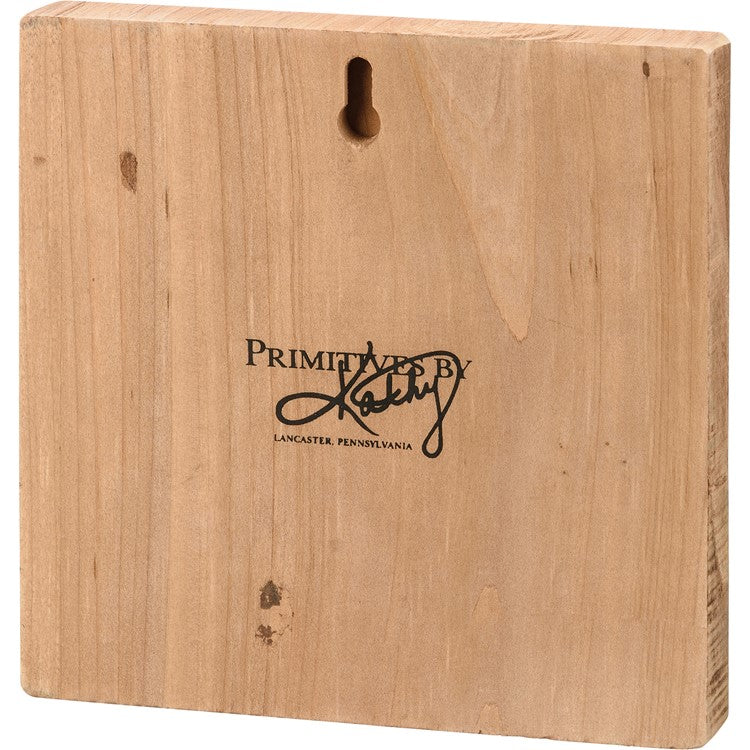 Young Farm Friends Block Sign