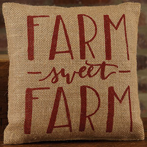 Farm Sweet Farm Pillow