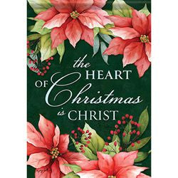 Heart of Christmas Garden Flag