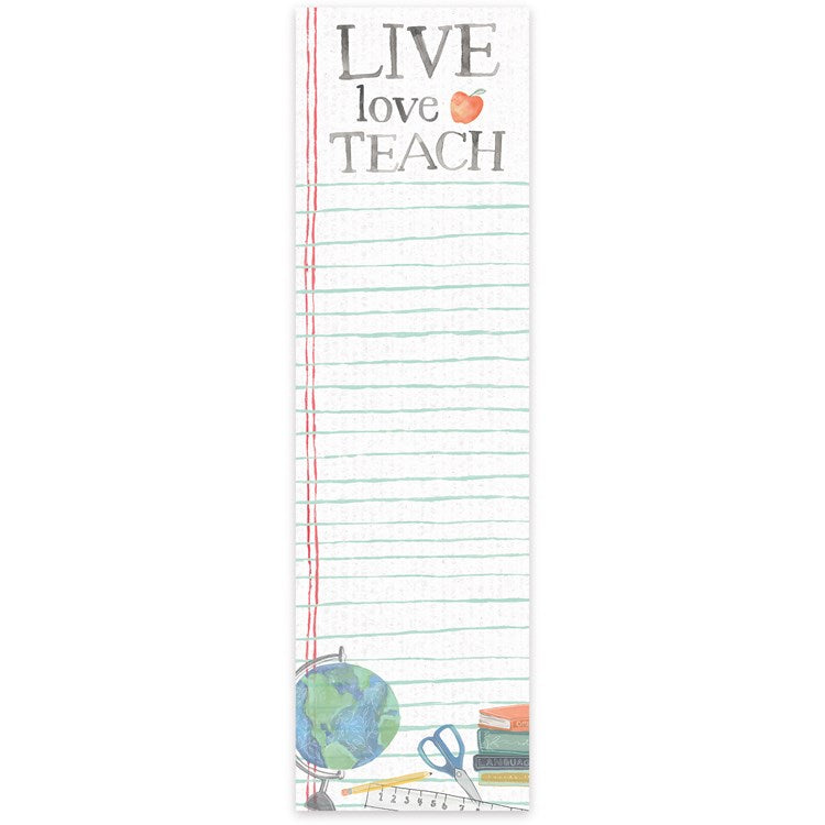 Love Love Teach Notepad