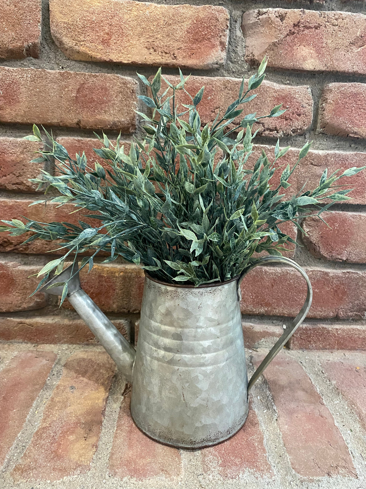 Watering Can with Twilight Ash Picks Arrangement