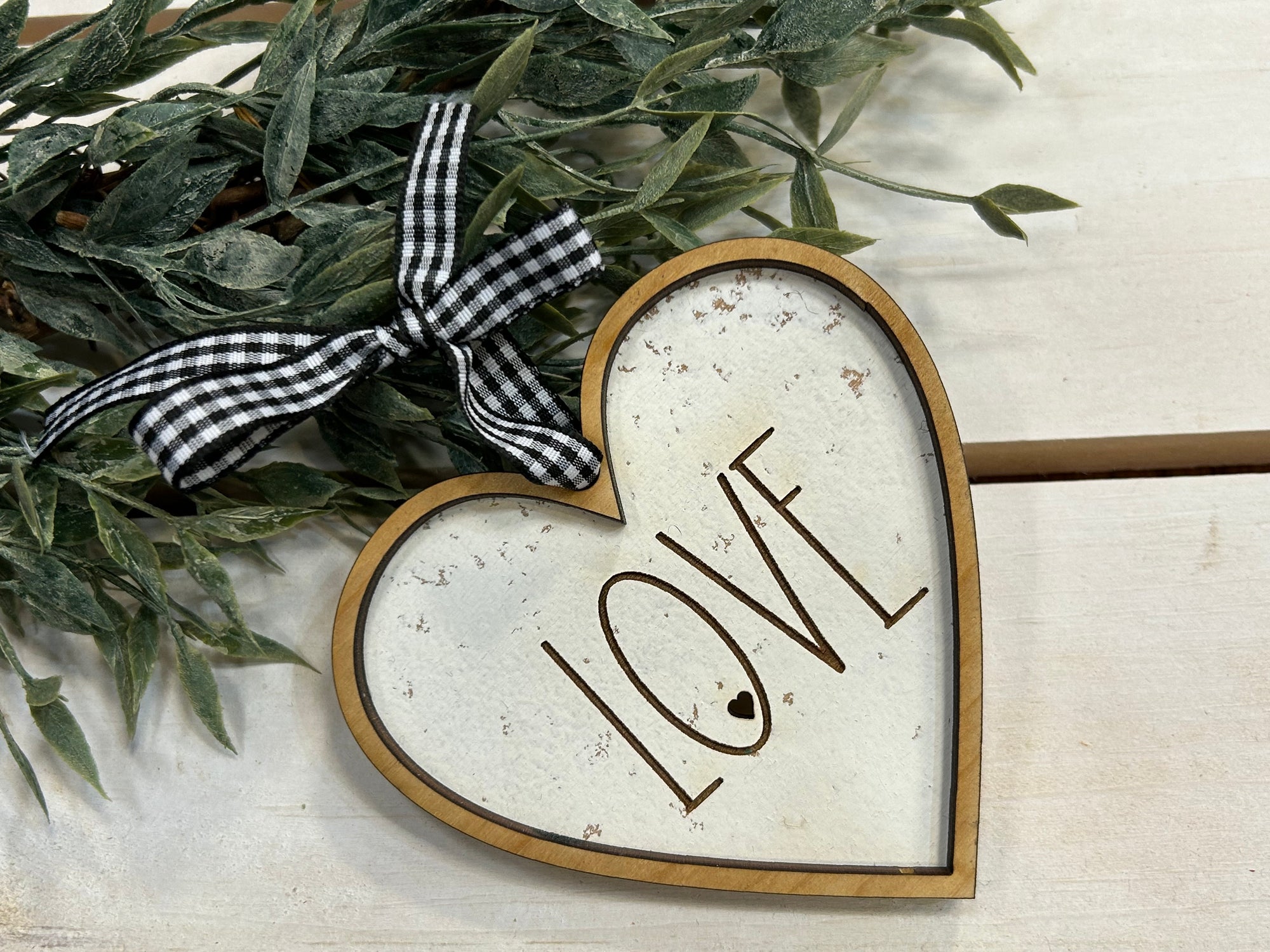 Handmade Love Heart Ornament