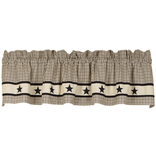 Farmstead Star Valance