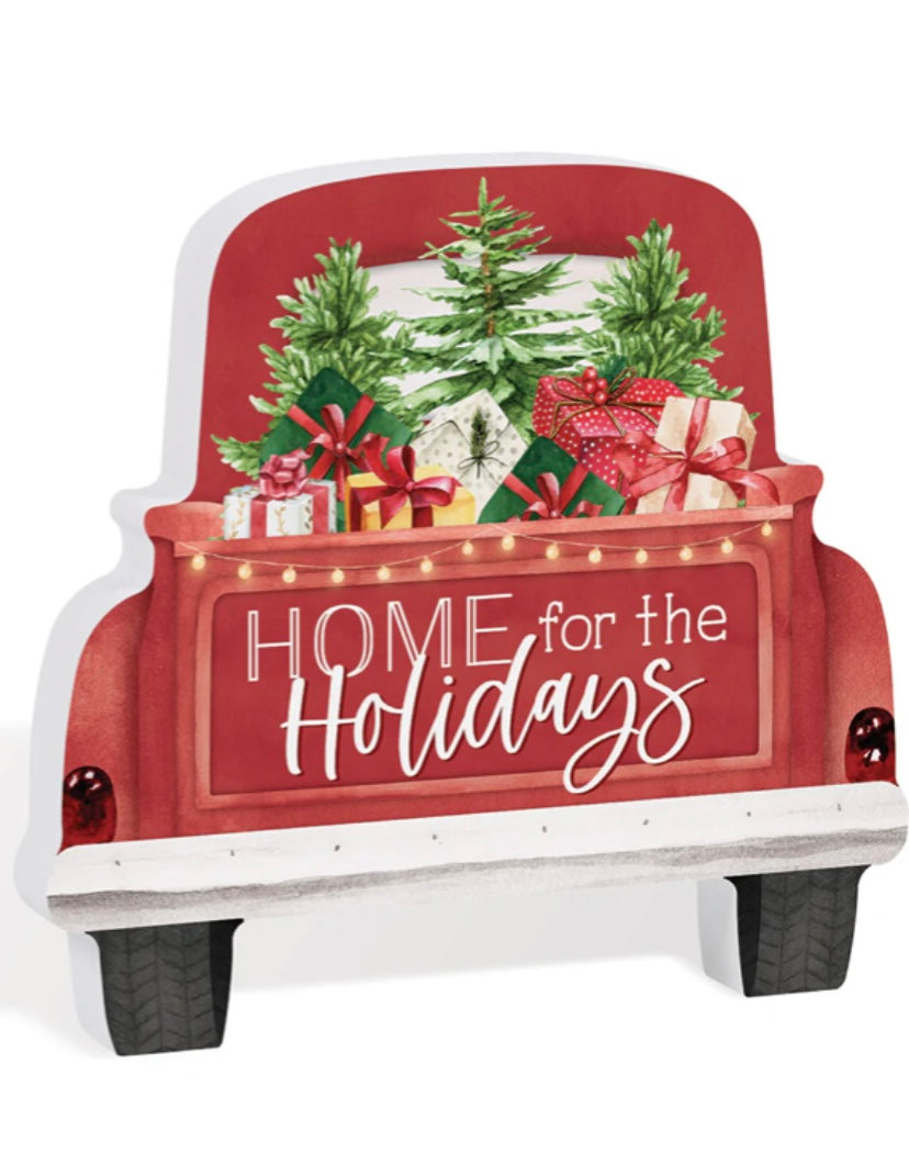 Home for the Holidays Truck Shape