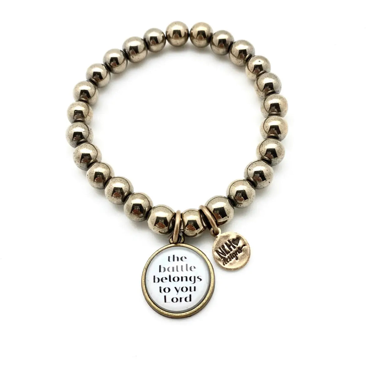 The Battle Belongs Sentiment Bracelet