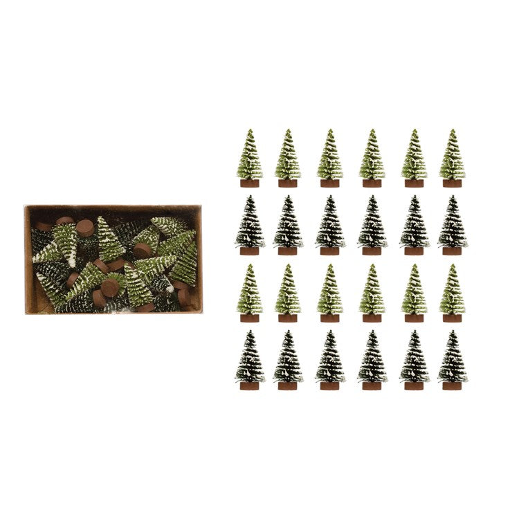 Mini Bottle Brush Trees - 2 styles