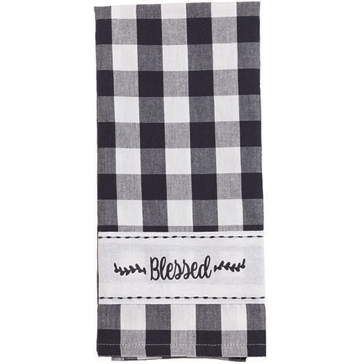 Blessed Check Towel