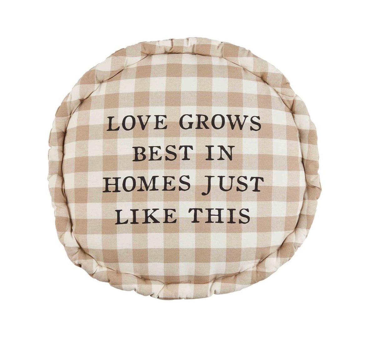 Home Round Pillows - 2 Styles