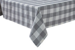 Wicklow Check Tablecloth - Dove
