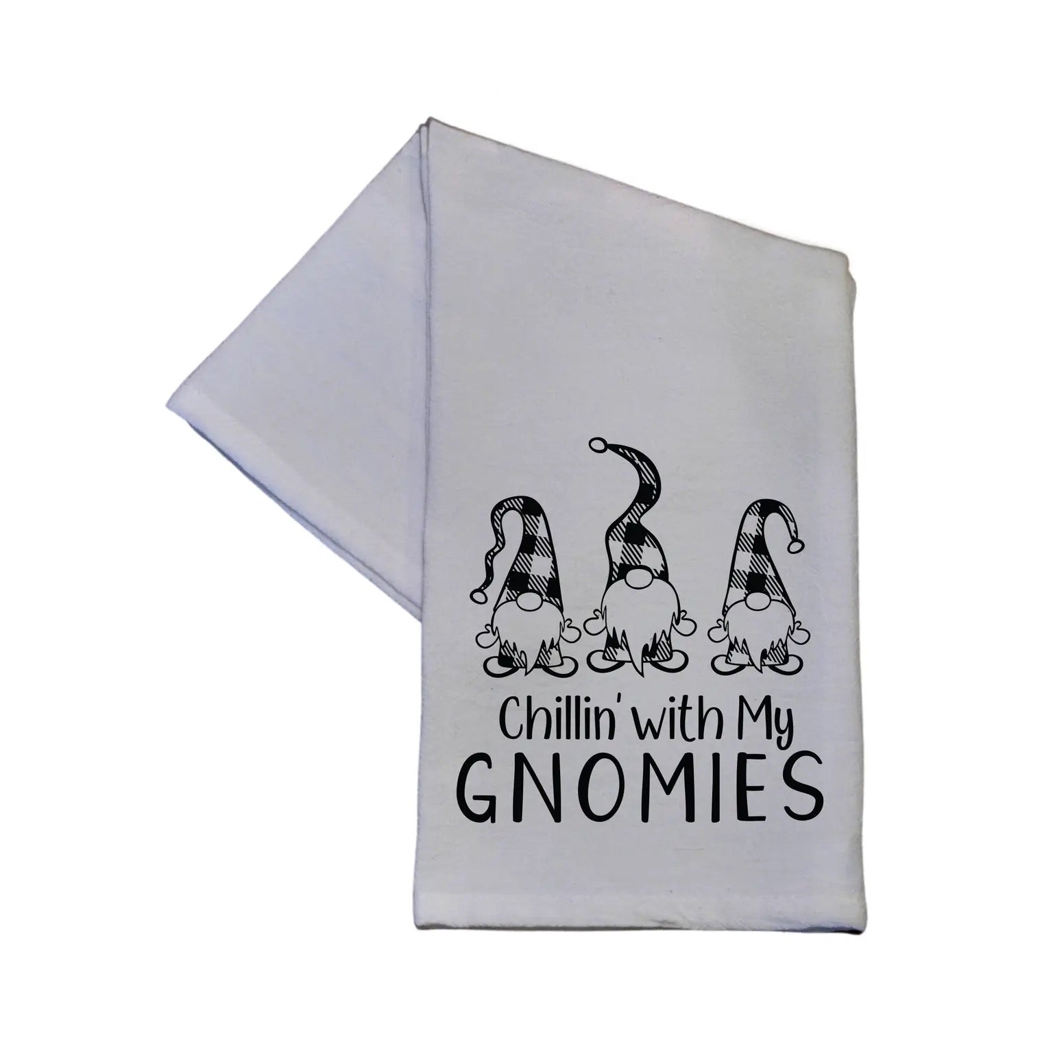 Chillin with my Gnomies Towel