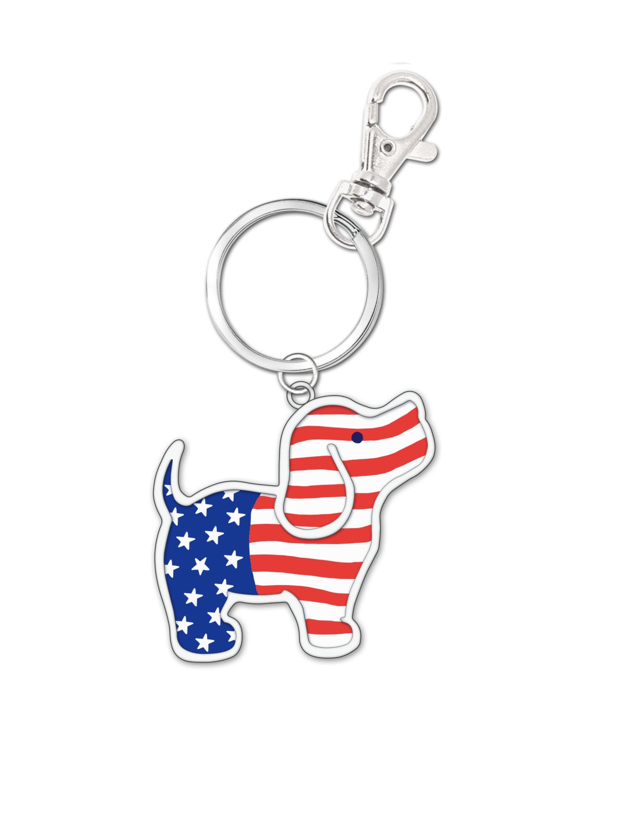 Puppie Love USA Pup Key Ring