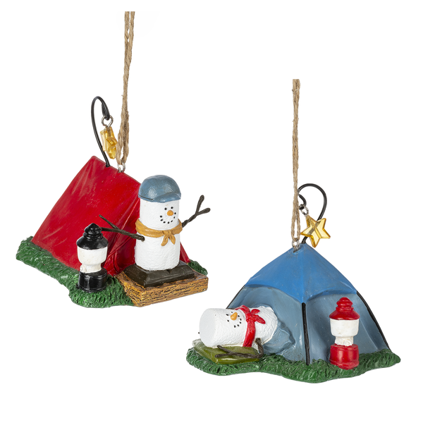 S’mores Tent Ornament - 2 Styles