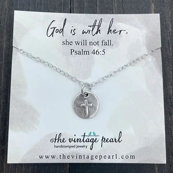 God is with Her Necklace