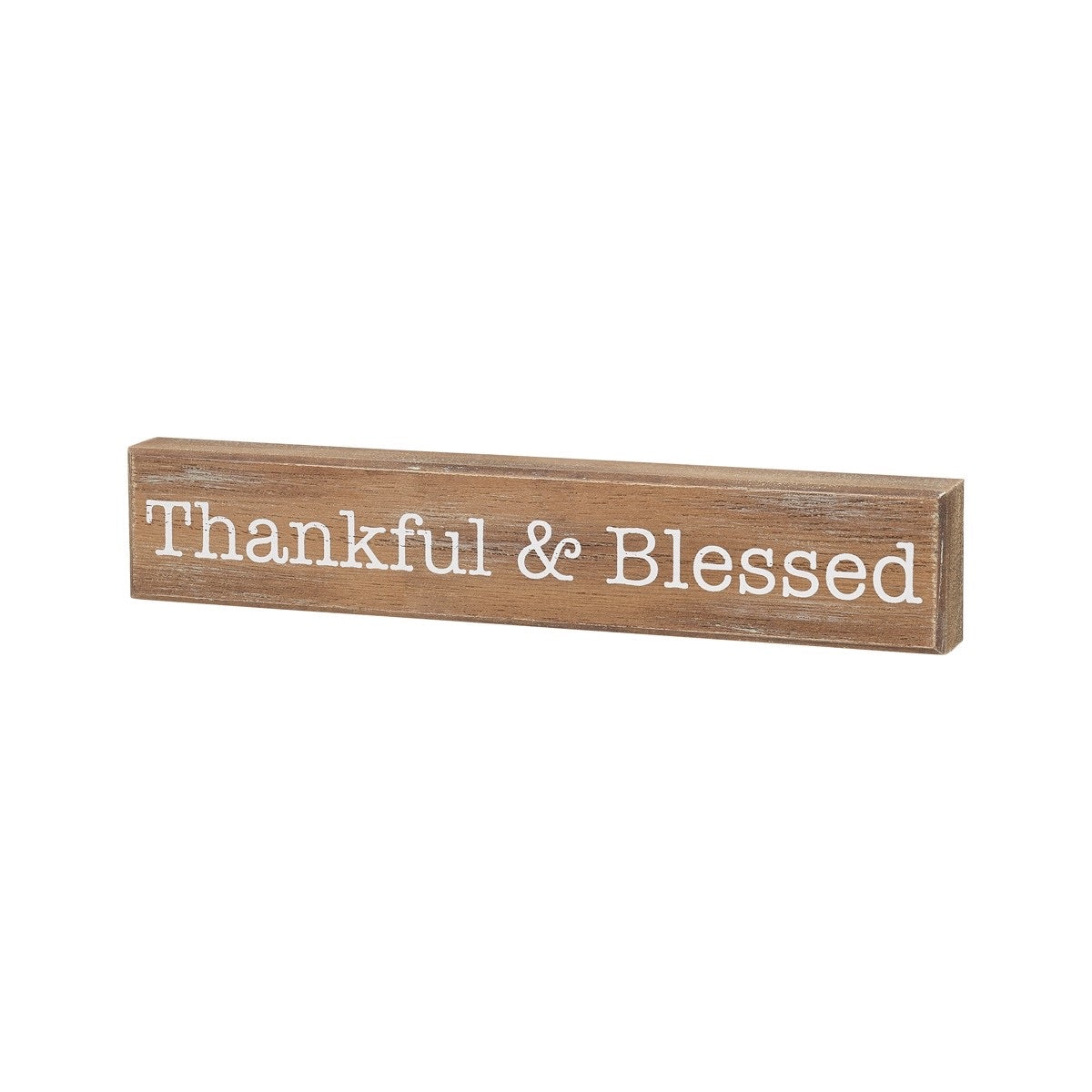 Thankful &amp; Blessed Sitter Sign