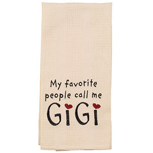 Call Me Gigi Towel