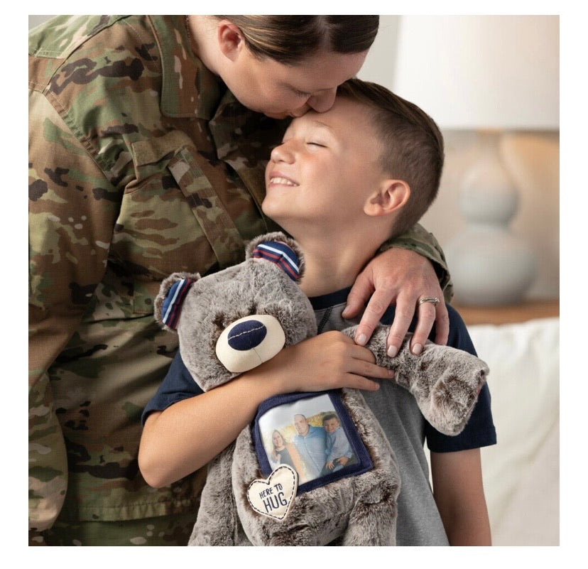 Here to Hug Bear - Military