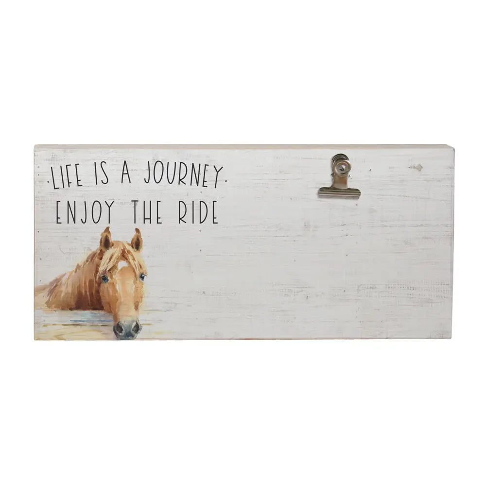Life is a Journey Horse Photo Clip Frame