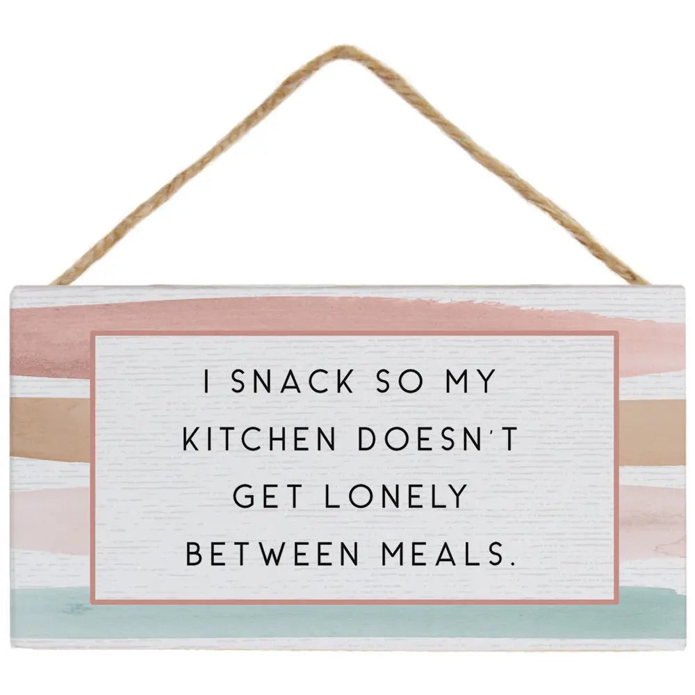 Kitchen Lonely Hanging Sign