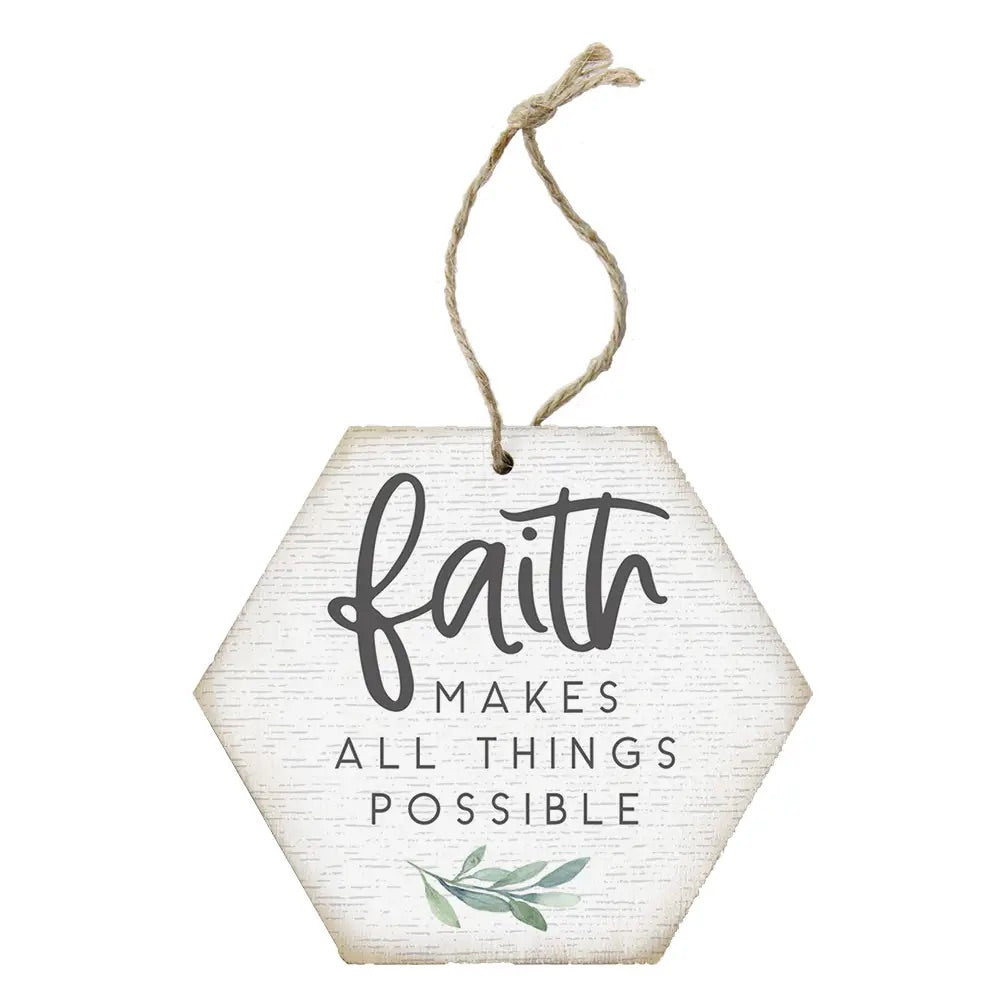 Faith Ornament