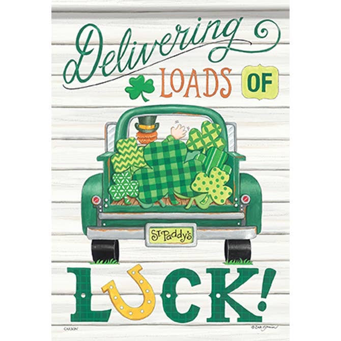 Loads of Luck Garden Flag