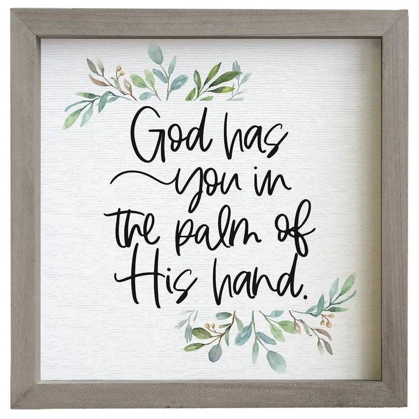 God Has You Framed Print