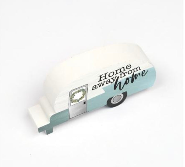 Happy Camper Wood Shape