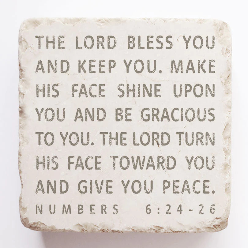 The Lord Bless You Scripture Stone