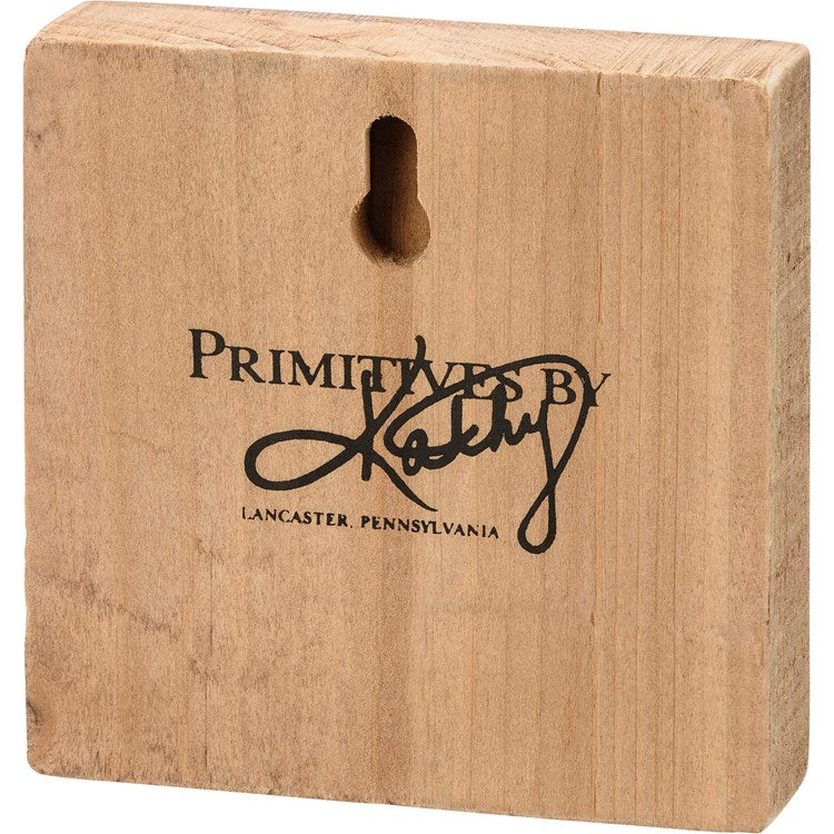 Ducklings Block Sign