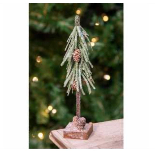 Glittered Pinecone Tree - 3 sizes