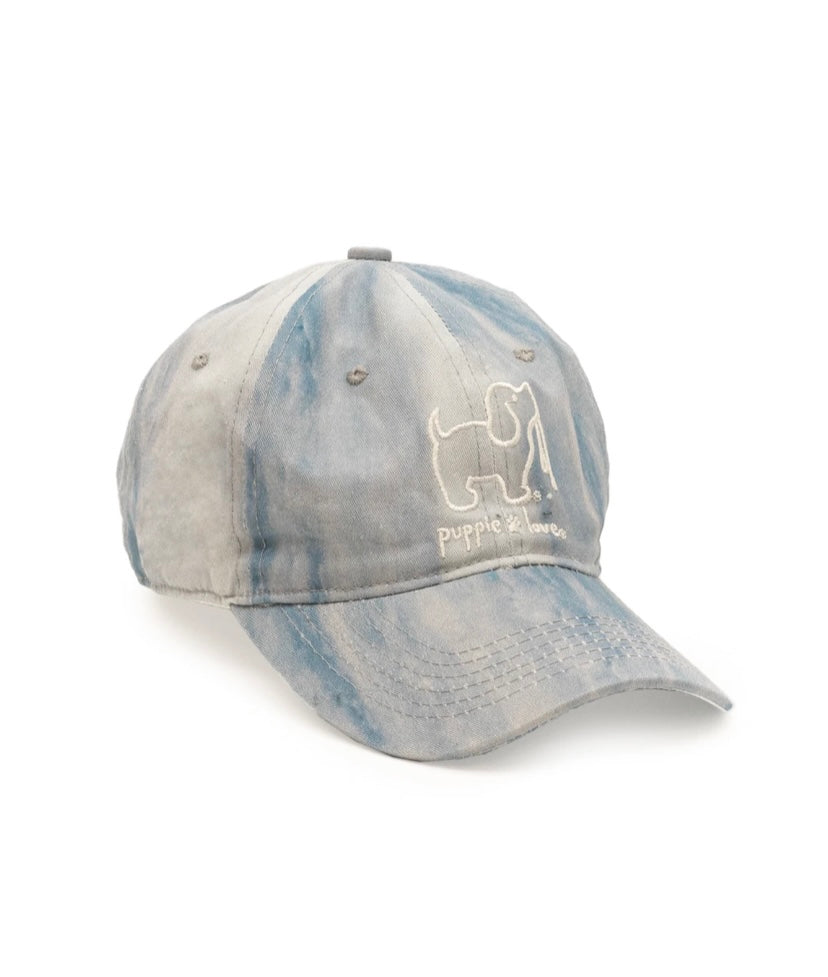 Puppie Love Tie Dye Baseball Hat - 3 styles