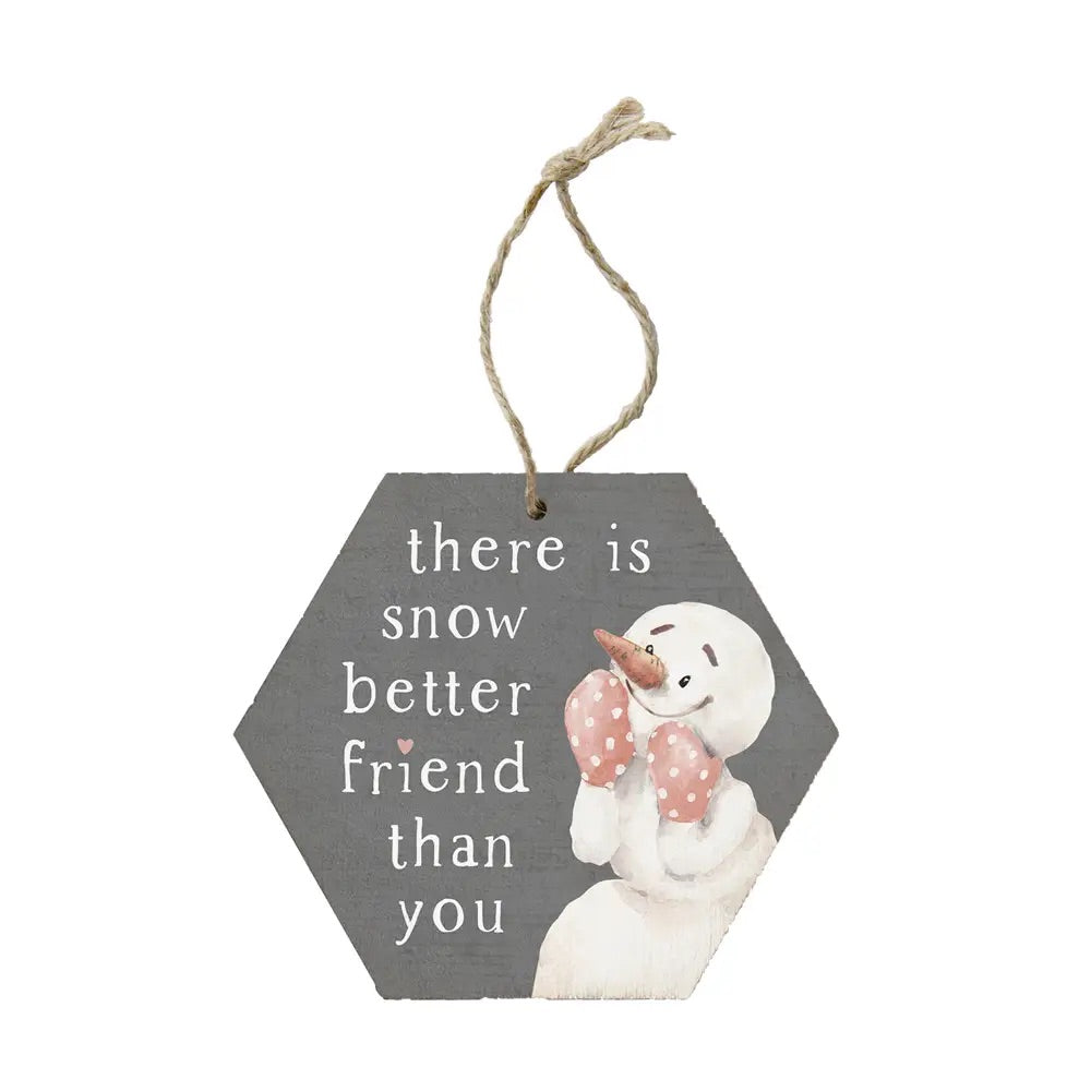 Snow Better Friend Ornament