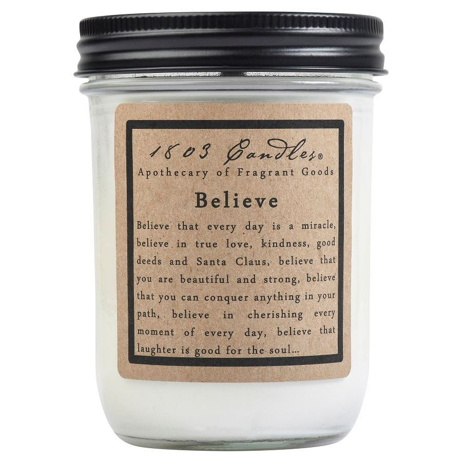 Believe Soy Jar (14 oz)