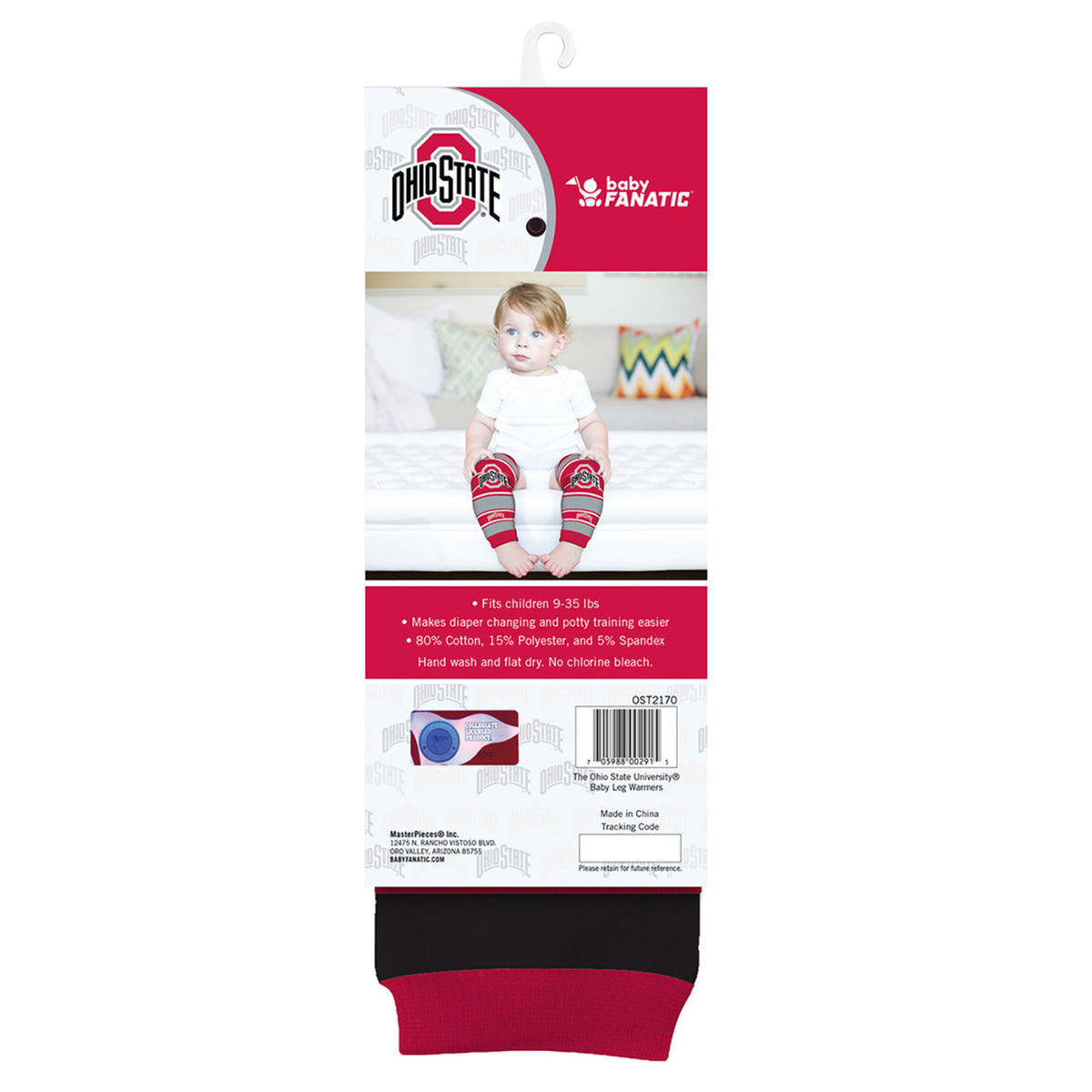 Ohio State Buckeyes Baby Leggings
