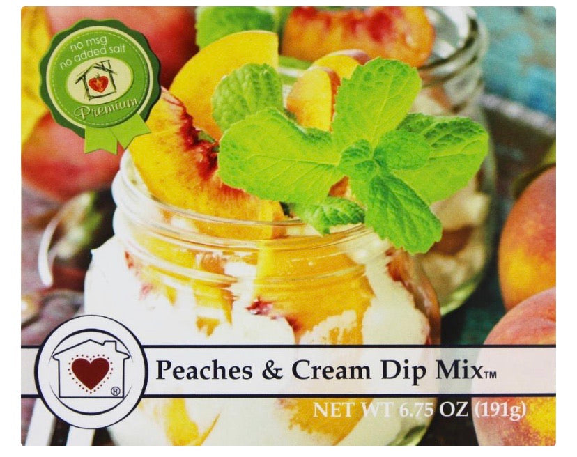 Peaches &amp; Cream Dip Mix
