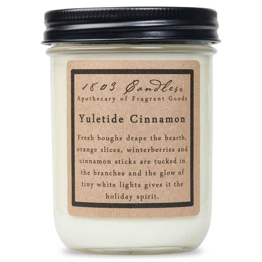 Yuletide Cinnamon Soy Jar (14 oz)