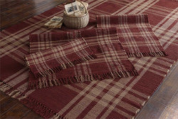 Sturbridge Rag Rug - Wine