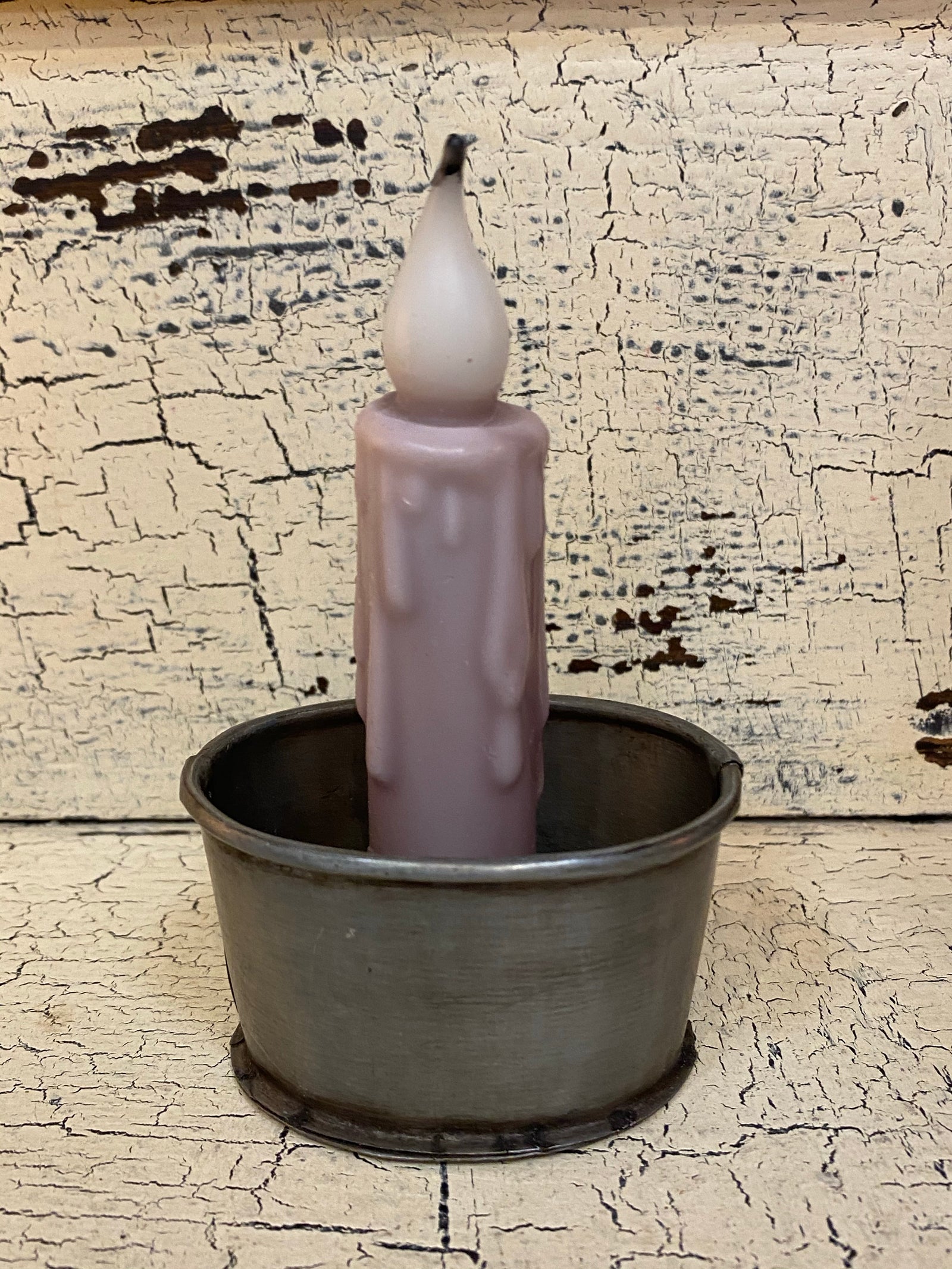 Mom LED Candle with Ceramic Holder - the olde farmstead